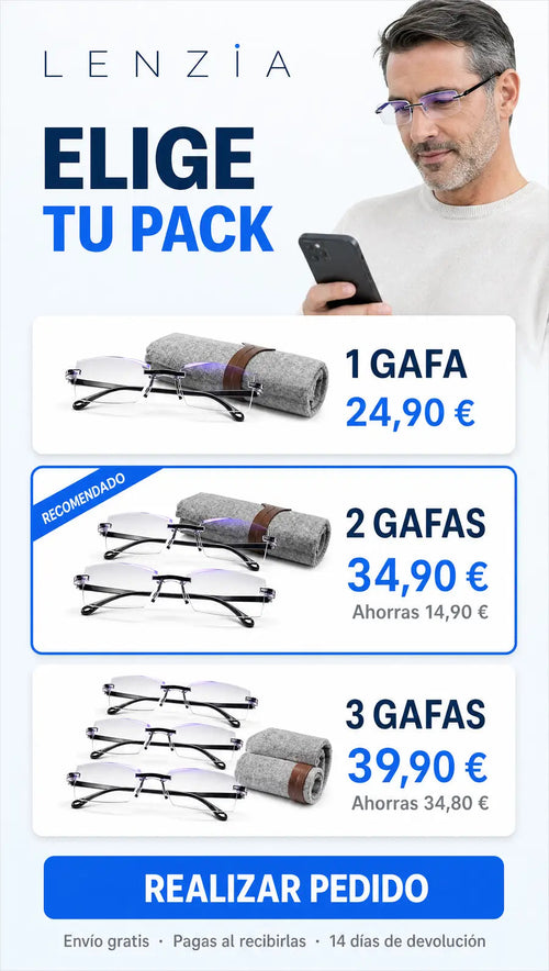 Gafas multifocales LENZIA